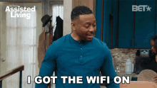 I Got The Wifi On Jeremy GIF - I Got The Wifi On Jeremy Assisted Living GIFs