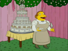 Cake Simpsons GIF