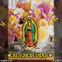 Buenos Dias Mother Mary GIF - Buenos Dias Mother Mary Flowers GIFs