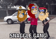 layc snaggle gang angry gold tooth