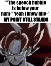 the speech bubble is below your nam-yeah i know idio my point still stands