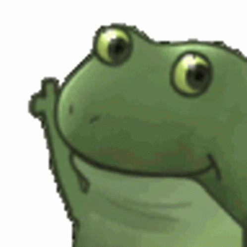 Hello Waving Frog Sticker - Hello Waving Frog Wave - Discover & Share GIFs