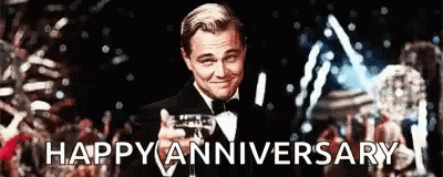 Leonardo Dicaprio Cheers GIF - Leonardo Dicaprio Cheers Happy Anniversary -  Discover & Share GIFs