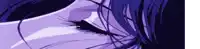 a close up of a person 's eye with a purple background .