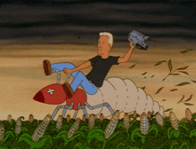 Boomhauer King Of The Hill GIF - Boomhauer King Of The Hill Camera Man GIFs
