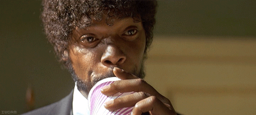 That S A Refreshing Drink GIF Pulp Fiction Samuel L Jackson Drink Descubre Y Comparte GIF