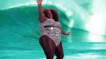 Wooo GIF - Funny Waves Surfing GIFs