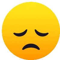 sad emoji face