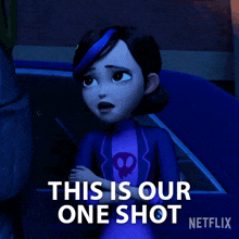 This Is Our One Shot Claire Nuñez GIF - This Is Our One Shot Claire Nuñez Trollhunters Tales Of Arcadia GIFs