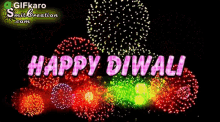 Happy Diwali Gifkaro GIF - Happy Diwali Gifkaro Fireworks GIFs