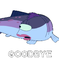 Goodbye Leela Sticker - Goodbye Leela Katey Sagal Stickers