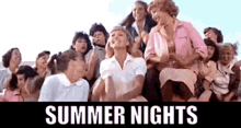 Summer Nights Olivia Newton John GIF - Summer Nights Olivia Newton John Grease GIFs