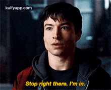 Stop Right There. I'M In..Gif GIF - Stop Right There. I'M In. Dc Justice League GIFs