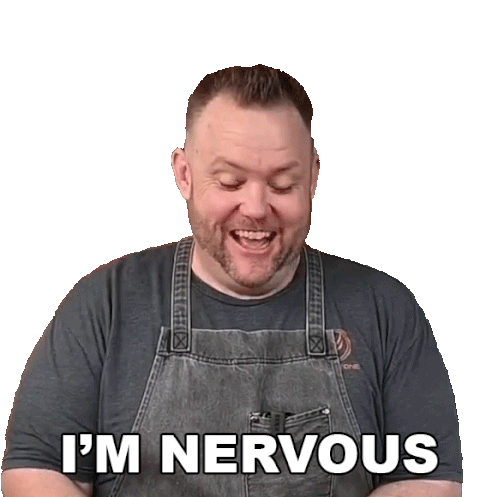 I'M Nervous Matthew Hussey Sticker - I'M Nervous Matthew Hussey The Hungry Hussey Stickers