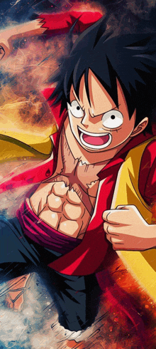 Luffy édite GIF