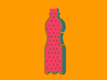 Watermelon Bottle GIF - Watermelon Bottle Plastic Bottle GIFs