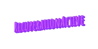 a purple sign that says ' recovery active ' on a white background