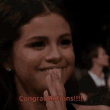 Congratulations Congrats GIF - Congratulations Congrats Selena Gomez GIFs