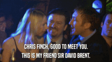 chris finch finch meeting good to meet you david brent