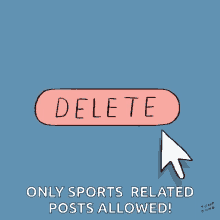 Erase Delete It GIF - Erase Delete It Only Sports Related Allowed GIFs