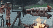 Cannibal Cooking Cannibal Campfire GIF - Cannibal Cooking Cannibal Campfire Leeds Cannibal GIFs