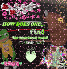 how does one find the big radinsky bones on their own picmix