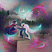 Mystical Dispute Virtualdream GIF - Mystical Dispute Virtualdream Art GIFs