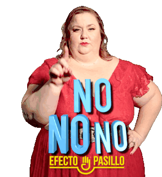 No No No Enojada Sticker - No No No Enojada Infeliz Stickers