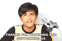 Thanking Thank You For Support GIF - Thanking Thank You For Support Indian Life Hacker GIFs
