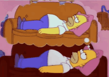The Simpsons Homer Simpson GIF - The Simpsons Homer Simpson Lazy GIFs