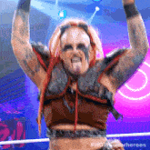 Lets Rock Wrecking Ball GIF - Lets Rock Wrecking Ball Wow Women Of Wrestling GIFs