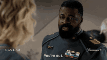 Youre Out Captain Jacob Keyes GIF - Youre Out Captain Jacob Keyes Halo GIFs