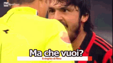 Che Vuoi Gattuso Ringhio Milan Calcio GIF - What Do You Want Whats Up Gattuso GIFs