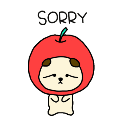 Apologies Excuse Sticker - Apologies Excuse So Sorry Stickers
