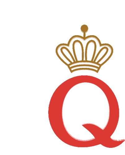 Transparent Queens Sticker - Transparent Queens Queensbali Stickers