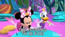 This Is Going To Be Fun Minnie Mouse GIF