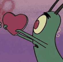 Plankton Heart GIF - Plankton Heart Let Me Eat It From The Back GIFs
