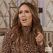 confused melissa gorga real housewives of new jersey shocked huh