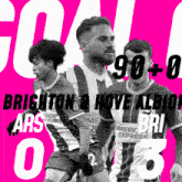 Arsenal F.C. (0) Vs. Brighton & Hove Albion F.C. (3) Second Half GIF - Soccer Epl English Premier League GIFs
