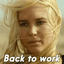Back To Work Elsa Dutton GIF - Back To Work Elsa Dutton Isabel May GIFs