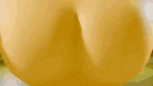 a close up of a yellow smiley face with a serious look on his face
