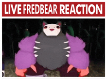 Live Fredbear Reaction GIF