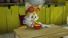 Tails Forklift GIF - Tails Forklift Soup GIFs
