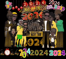 Happy New Year 2024 New Years GIF - Happy New Year 2024 Happy New Year New Years GIFs