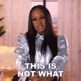 This Is Not What I Wanted At All Jackie Christie GIF - This Is Not What I Wanted At All Jackie Christie Basketball Wives GIFs