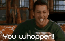 Adam Sandler Whopper GIF - Adam Sandler Whopper Laugh GIFs