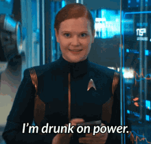Im Drunk With Power Star Trek Discovery GIF - Im Drunk With Power Drunk With Power Star Trek Discovery GIFs