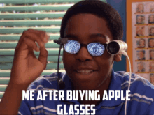 Apple I Glasses GIF - Apple I Glasses Mae GIFs