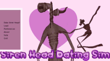 Siren Head Dating Sim GIF