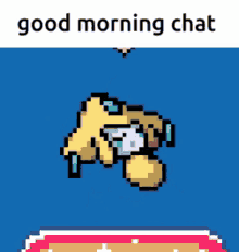 Good Morning Chat Jirachi GIF - Good Morning Chat Jirachi Pokemon GIFs